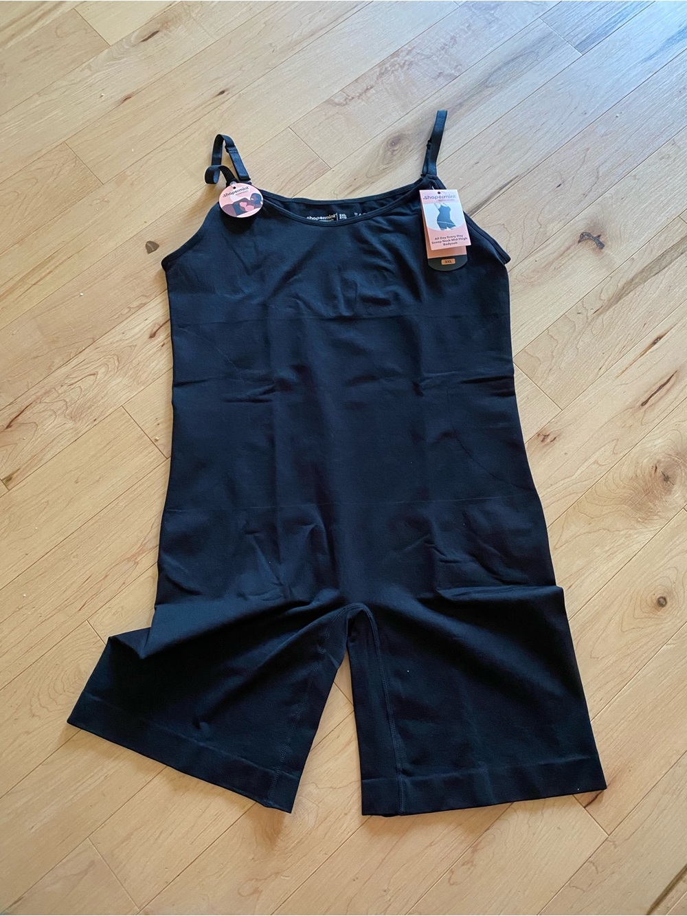 Shapermint Black Full-Body Shapewear Romper